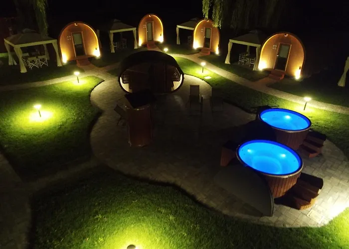 Vicolungo Glamour Lodge & Spa - Free Spa Hot Tub E Sauna