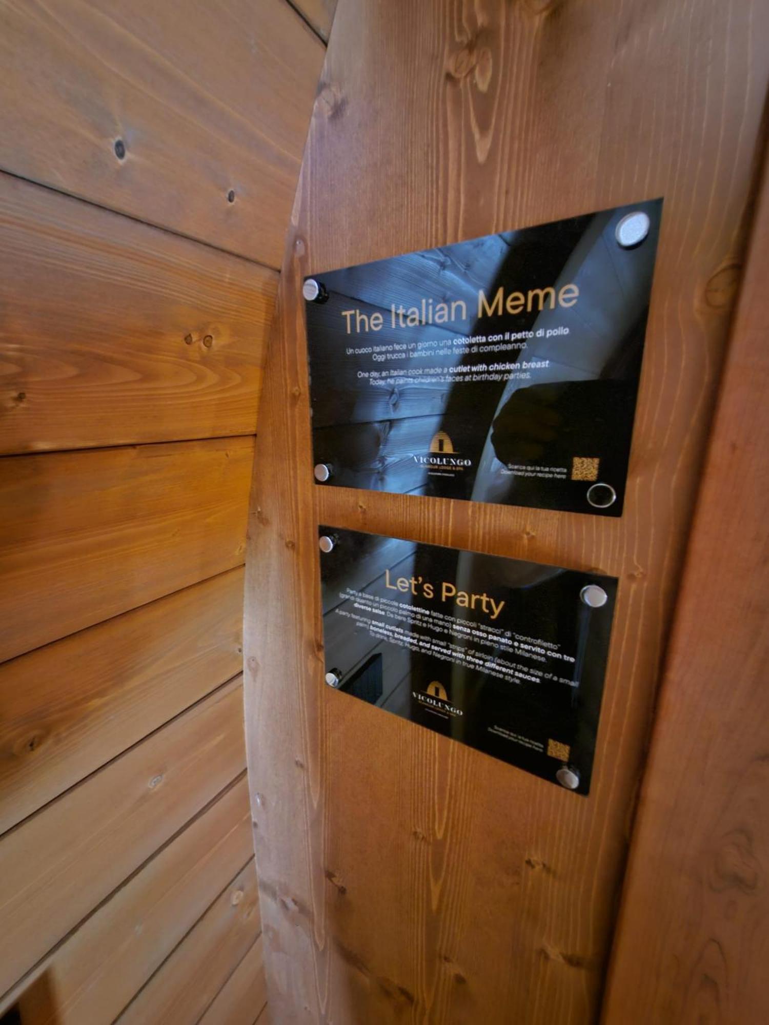 Lodge Glamour & - Free Hot Tub E Sauna Vicolungo