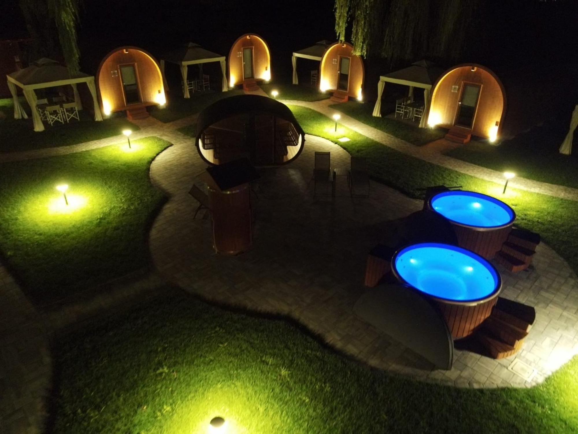 Lodge Glamour & - Free Hot Tub E Sauna *